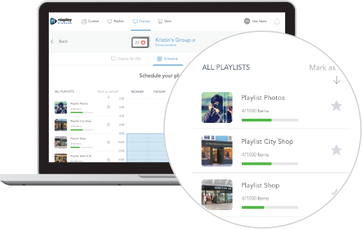 Your content in cloud